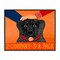 Stupell Industries 2's Company Dog Framed Giclee, design by Stephen Huneck